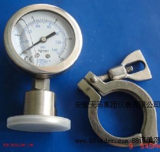 衛(wèi)生型隔膜壓力表