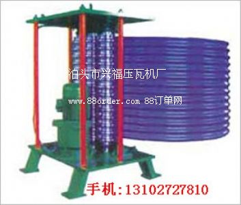 850型圓弧板拱形彩鋼壓瓦機