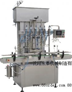 瓶裝豆撈醬油灌裝機(jī)-沈陽直線式醬油灌裝機(jī)