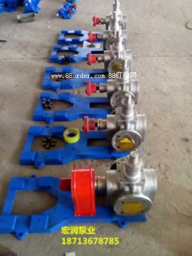 YCB-30/0.6型不銹鋼圓弧齒輪泵-產(chǎn)品發(fā)貨廣東