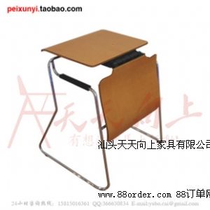 新款木板型優(yōu)質鋼管高檔學校家具廠家直銷一年保修