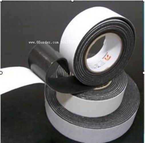 黑色泡棉單面膠帶 單面黑色泡棉膠帶