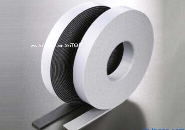 EVA白色單面泡棉膠帶 白色泡棉單面膠帶