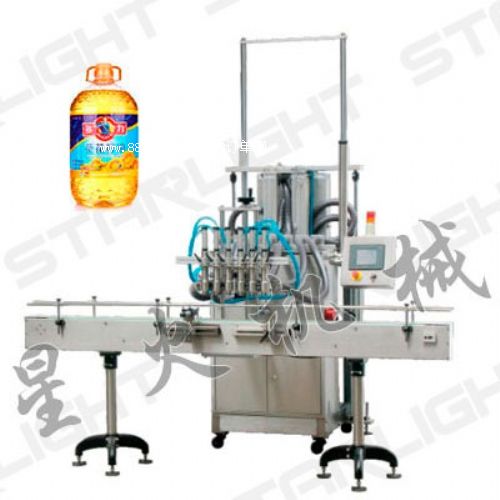 灌裝機(jī)/直線型食用油灌裝線/廣州包裝機(jī)