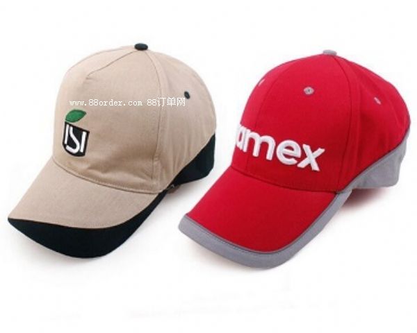 定做各種廣告帽時尚旅游帽棒球帽空頂帽