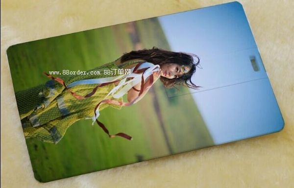 南山金屬卡式u盤彩印