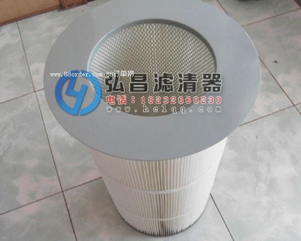 覆膜PTFE微孔除塵濾芯