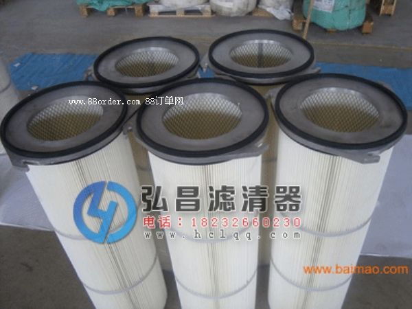 三耳鐵蓋卡式除塵濾筒