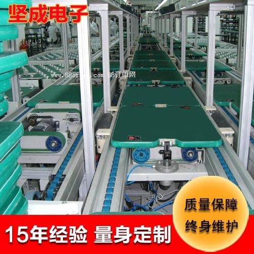 廠家直銷 堅成電子倍速鏈流水線BLN17高承載穩(wěn)定粉塵倍速鏈