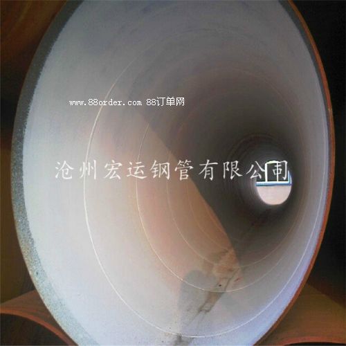 供應(yīng)滄州螺旋鋼管廠Q235B水泥砂漿襯里防螺旋鋼管現(xiàn)貨