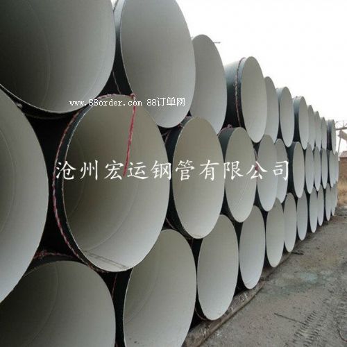 供應(yīng)鋼管廠直銷IPN 8710無毒飲用水防腐管道用螺旋管