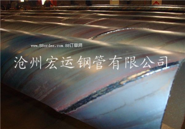 滄州螺旋鋼管廠供應(yīng)自來水穩(wěn)壓池用Q235B螺旋鋼管