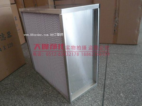 亞高效過濾器 濾芯式過濾器 凈化高效過濾器 超凈工作臺(tái)過濾器
