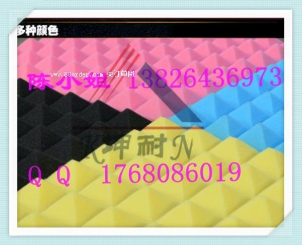 農(nóng)安縣影音室 電影院消音降噪材料 吊頂吸音波浪棉