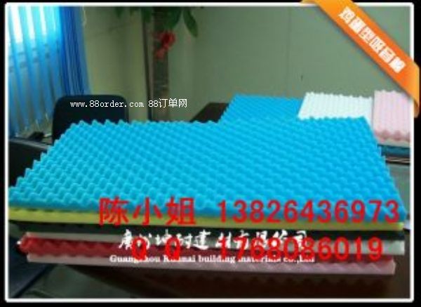 博野縣影音室 電影院消音降噪材料 吊頂吸音波浪棉