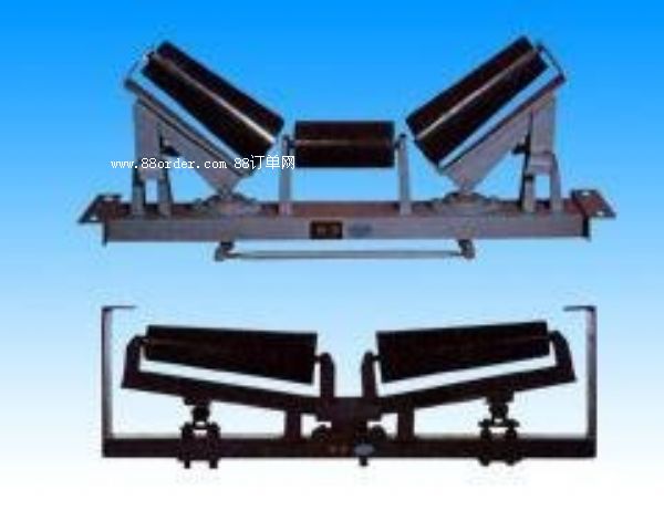 河北利明生產(chǎn)錐形調(diào)心托輥組