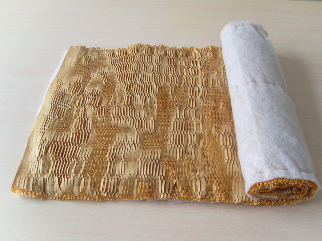 paper paint arrestor with fibr