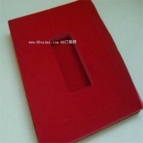 EVA植絨禮品內(nèi)襯 植絨EVA盒子 EVA植絨廠家直供