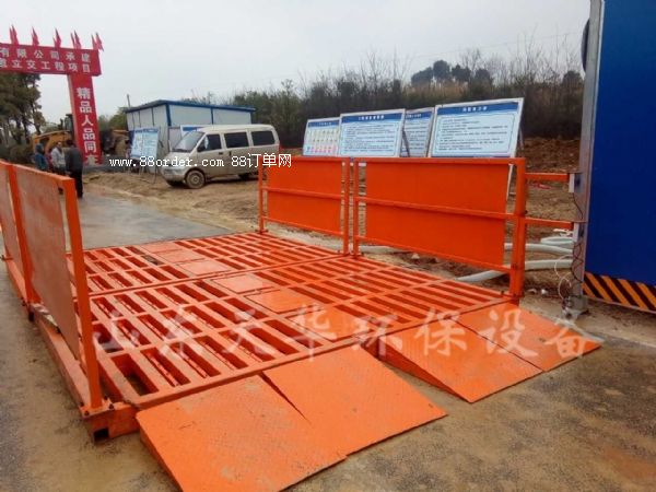 工程車洗輪機(jī)洗車臺做法