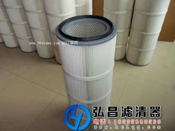 聚酯纖維無紡布除塵濾筒