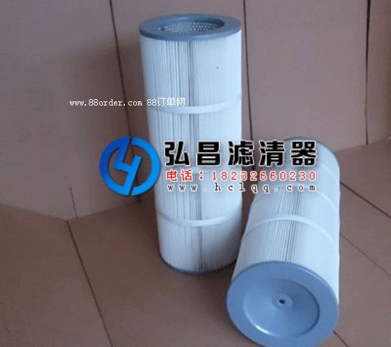 耐高溫聚酯纖維除塵濾筒