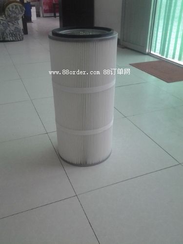 鋼廠四耳鋁蓋聚酯覆膜PTFE除塵濾芯