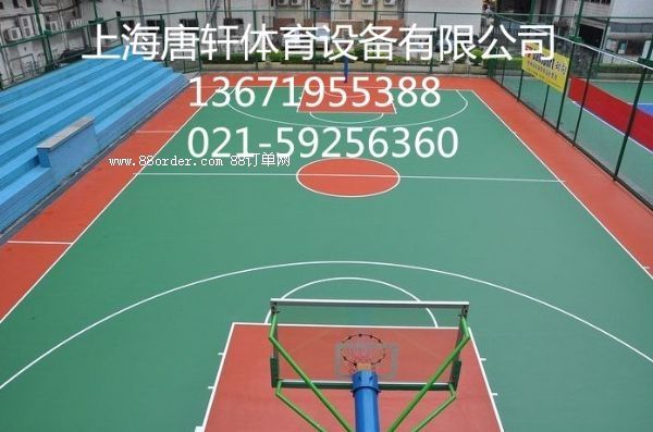 常熟塑膠籃球場價格最低