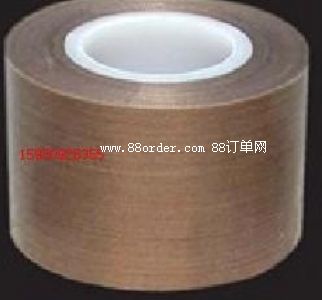 特氟龍玻纖膠帶 耐酸堿高溫膠帶