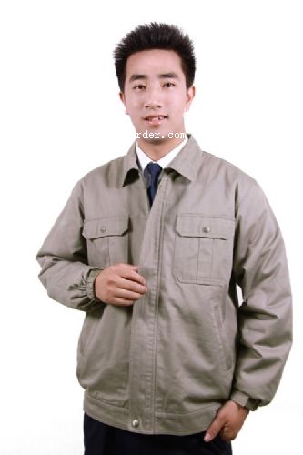 沃克迪威221款新款純棉長袖工作服套裝男車間工裝維修服