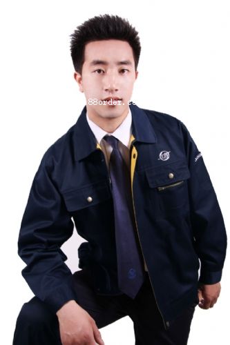 沃克迪威1012款定制工作服套裝男工廠車間工裝機(jī)修工服