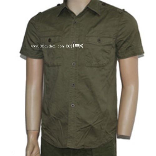 軍綠色夏季工作服 沃克迪威定制工作服 工作服定制