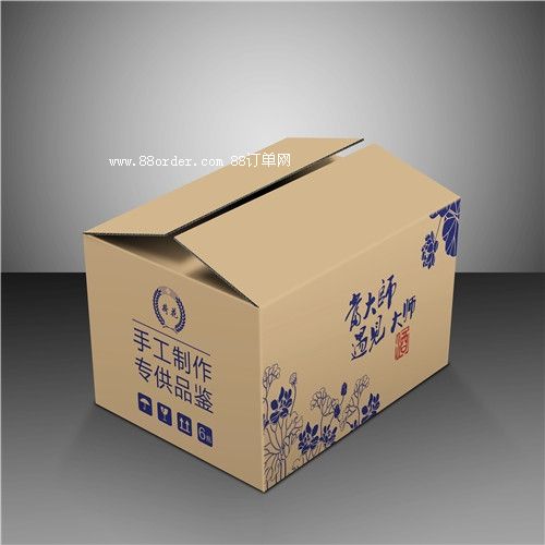 酒箱五層瓦楞紙定做 單色印刷 免費(fèi)設(shè)計(jì)logo