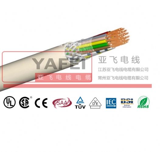 聚氯乙烯絕緣銅絲編織屏蔽柔性控制電纜