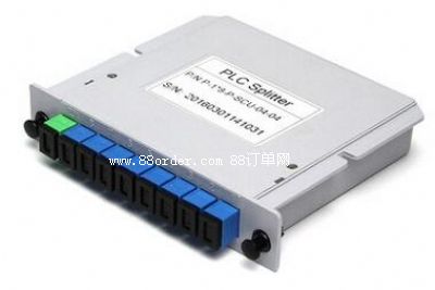 全新1比8分光器 插片式1分8光分路器插卡式 電信級(jí)