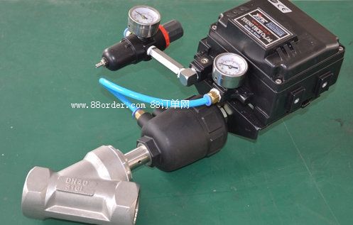 進(jìn)口帶限位開關(guān)氣動(dòng)角座閥,進(jìn)口氣動(dòng)角座閥