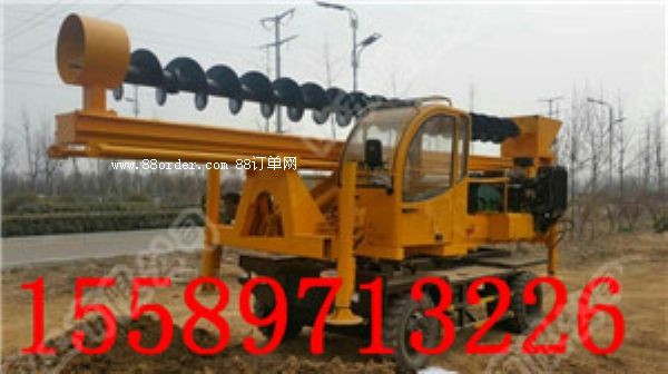 廠家直銷打樁機(jī) 液壓打樁機(jī) 小型輪式打樁機(jī) 光伏打樁機(jī) 工