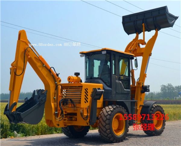 廠家直銷挖掘裝載機(jī) 液壓兩頭忙最新報價可改可定做成打樁機(jī)